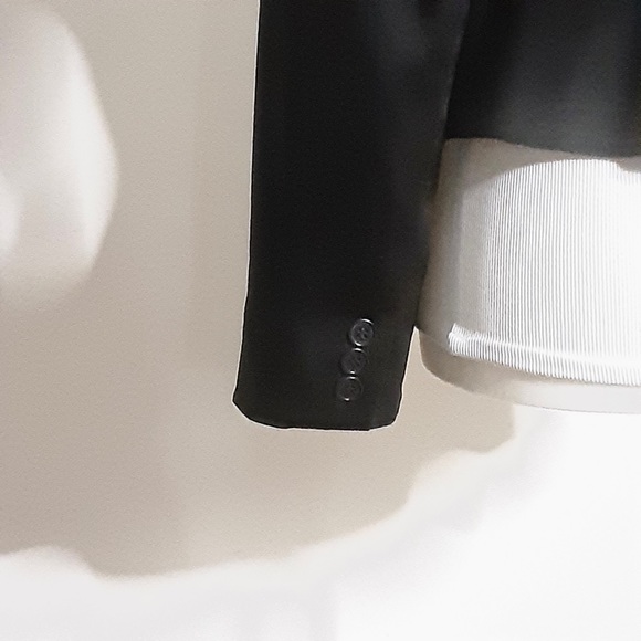 BCBG MAXAZRIA Black Formal Fitted Jacket Size Small - Picture 9 of 10